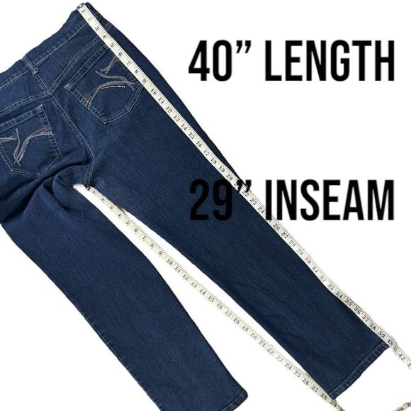Gloria Vanderbilt Straight Leg Jeans Sz 10 - Picture 11 of 12